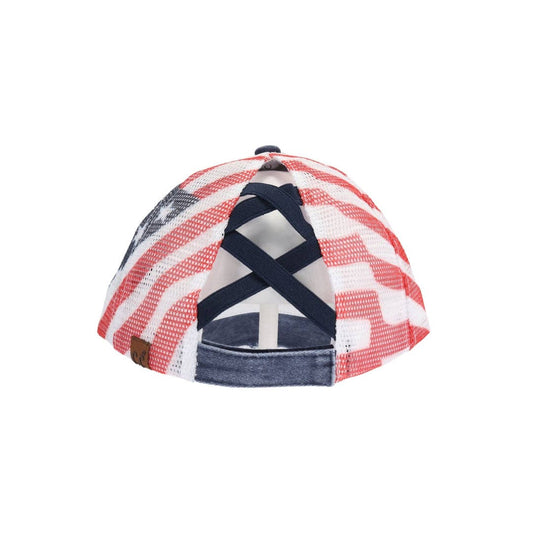 American Flag Cap Navy