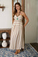 Brown Midi Dress
