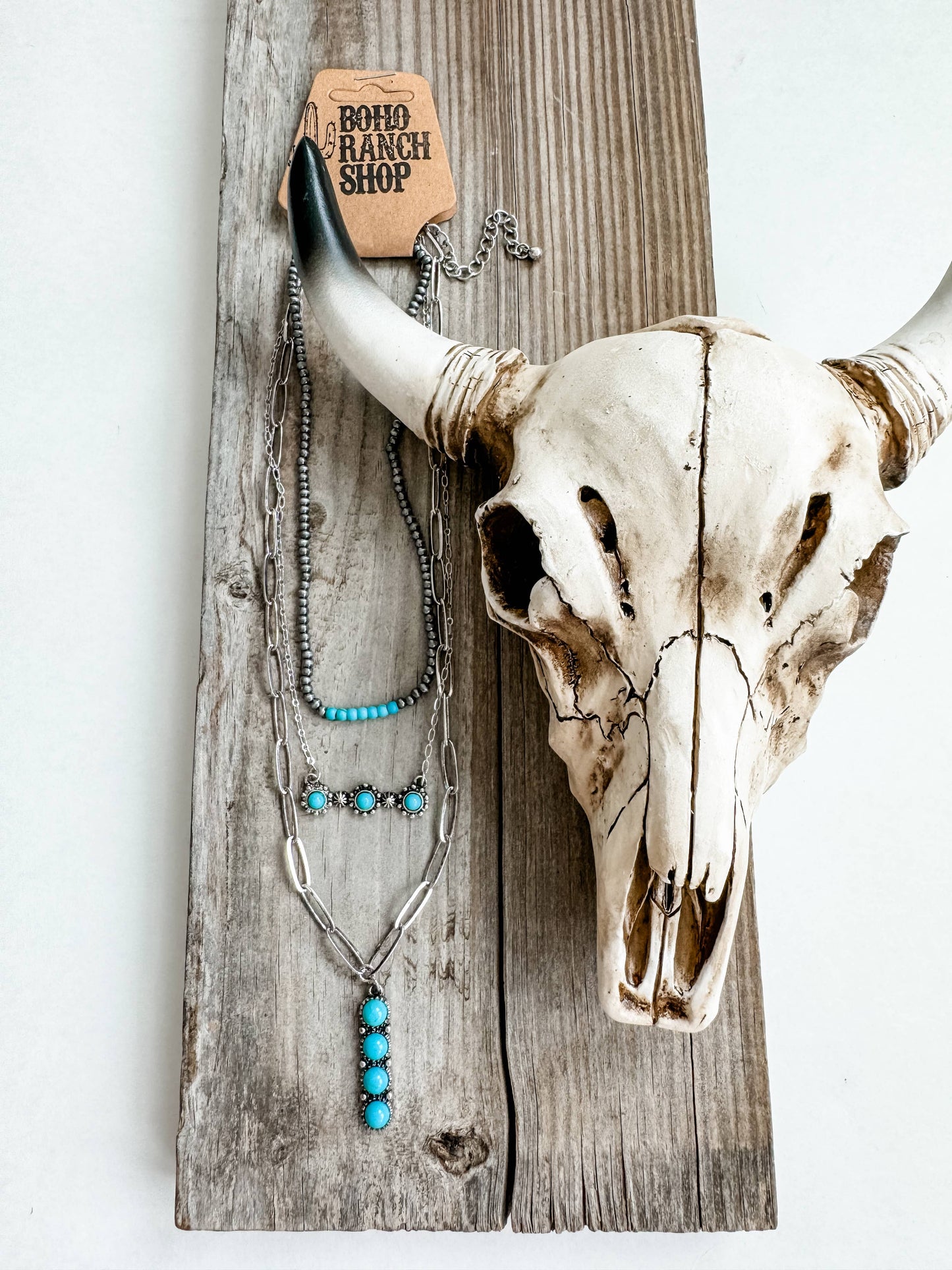 Long Layered Necklace