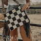 Countryside Co. - Rodeo Square Cowhide Checkered Purse