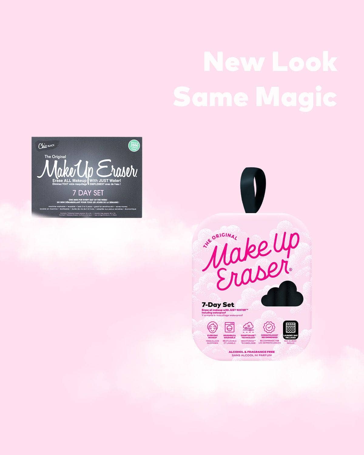 The Original MakeUp Eraser - Chic Black 7-Day Set | MakeUp Eraser