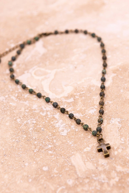 Dylan Designs - Phoebe Necklace in African Turquoise