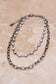 Dylan Designs - Kadee Necklace in White/Hematite