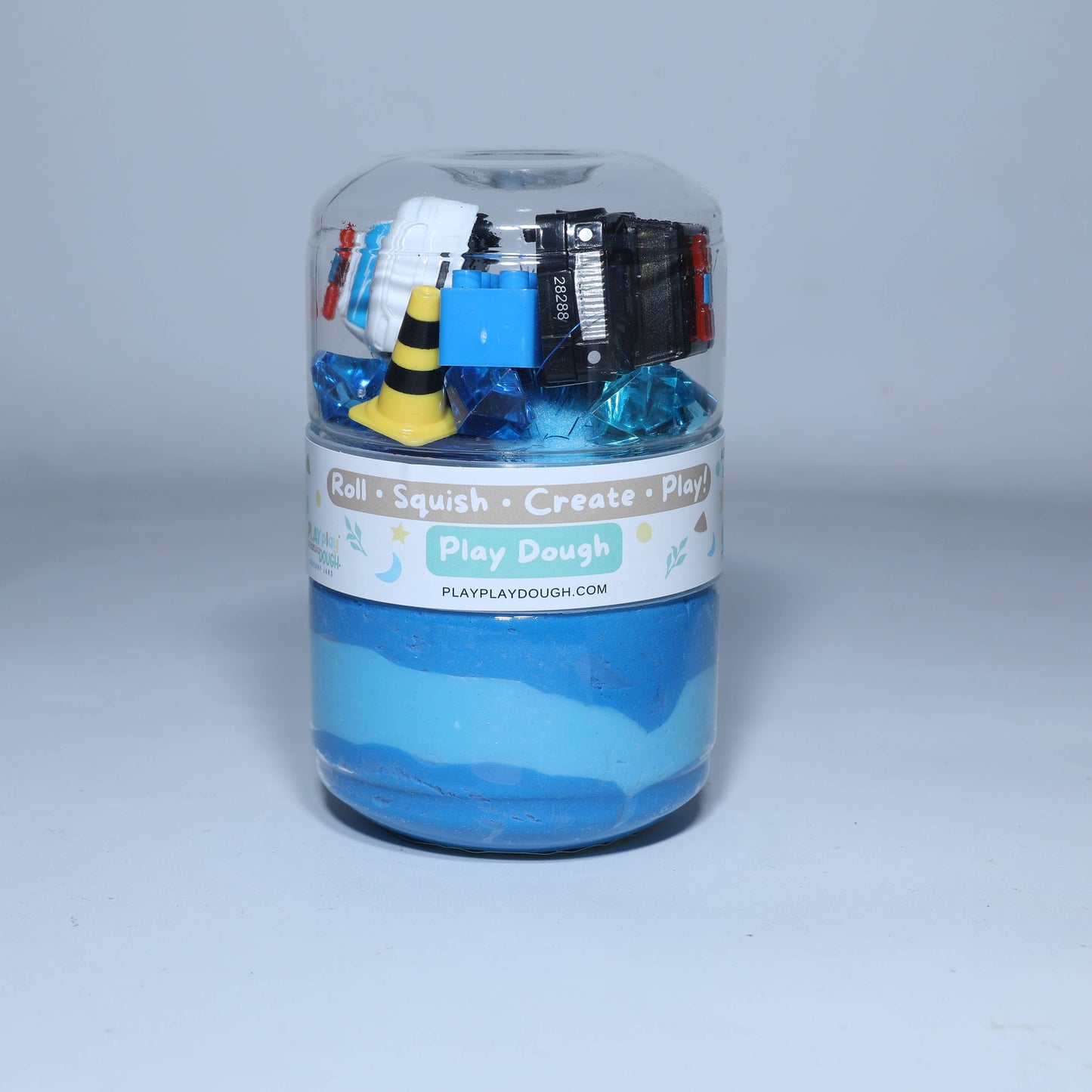 Play Play Dough - Police Play Dough Jar