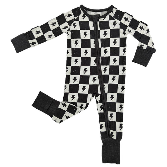 Electric Checkered Bamboo Sleeper