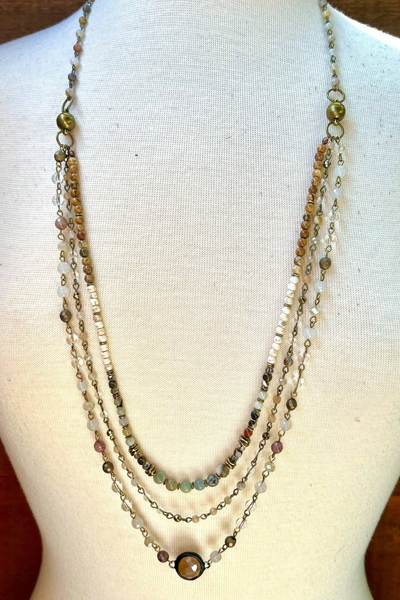 Dylan Designs - Justina Necklace: Multi