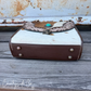 Countryside Co. - Driftwood Cowhide Tooled Leather Crossbody Purse