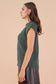 VERY J - 12W3112N-Oversized Soft Knit Sweater Vest Top: ECRU / S-M-L/2-2-2