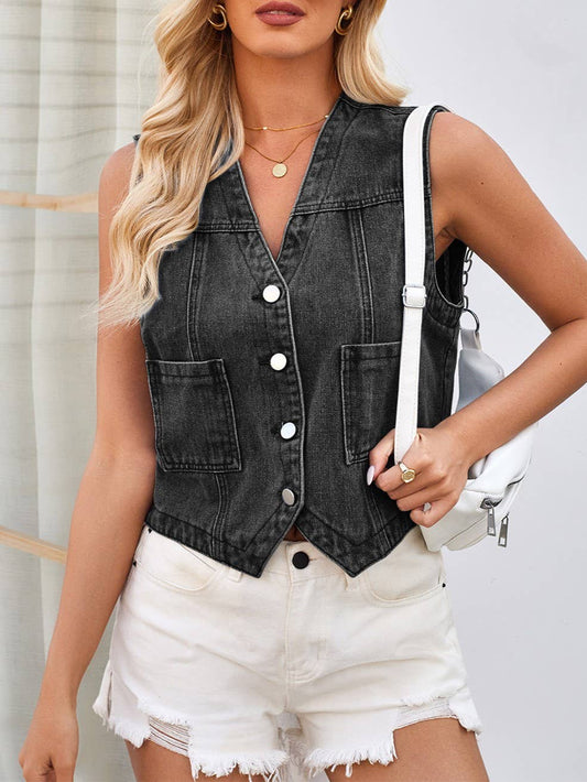 Stallion Denim Vest