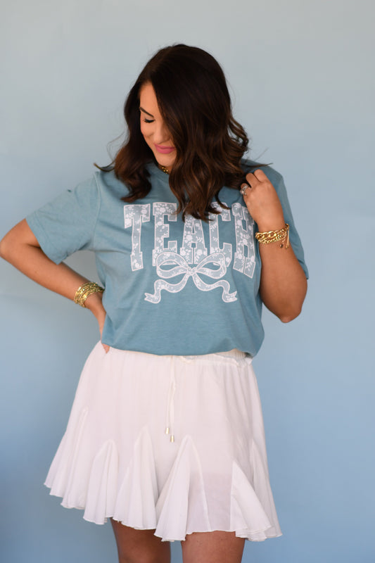 Lace Teach Tee