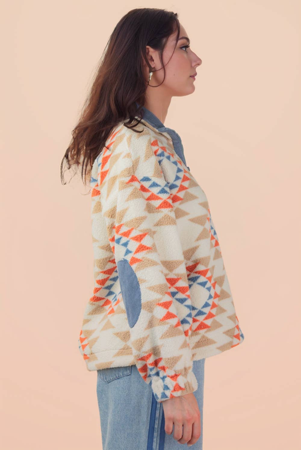 Aztec Fleece Pullover