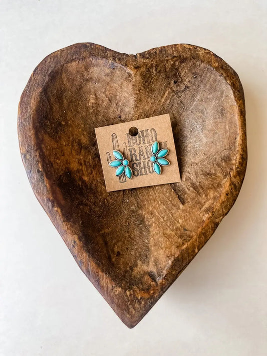 Turquoise Stud Earrings