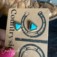 Countryside Co. - Turquoise Stud Earrings