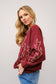 Western Boots Stitch Sweatshirt