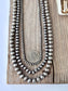 Boho Ranch Shop - 3 Layer Western Style Navajo Pearl Beaded Necklace Set