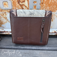 Countryside Co. - Driftwood Cowhide Tooled Leather Crossbody Purse