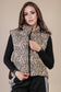 Leopard Puffer Vest