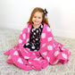 Black/Pink Ghost Bamboo Jammies
