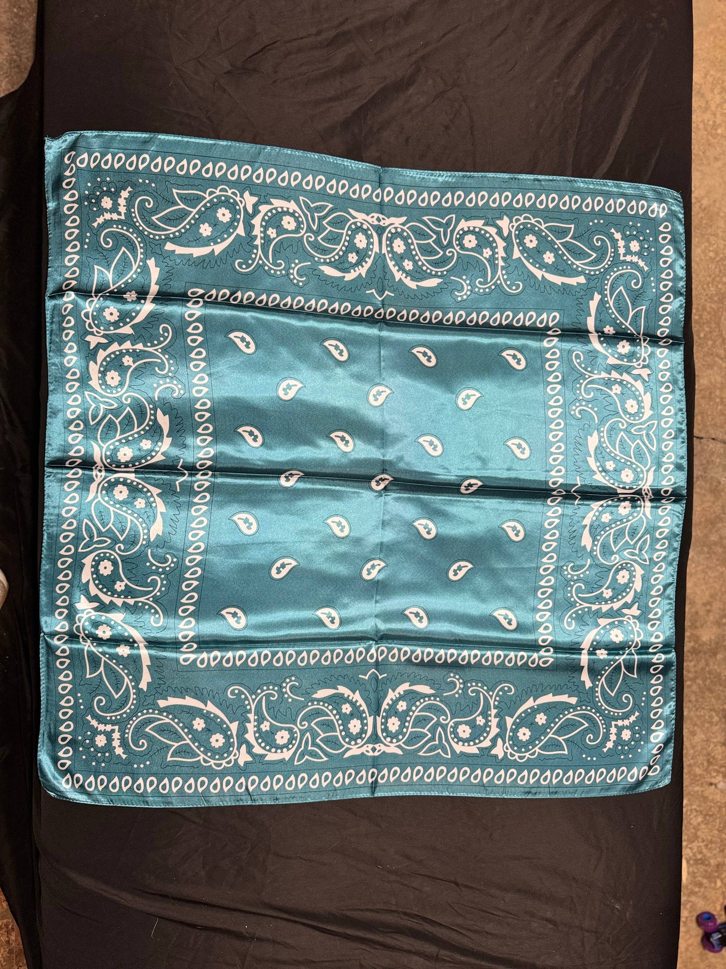 Turquoise Bandana Wild Rag