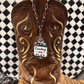 Cowboy Play Statement Necklace