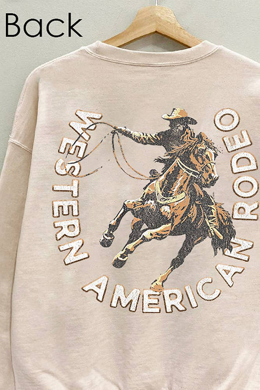 Western American Rodeo Crewneck