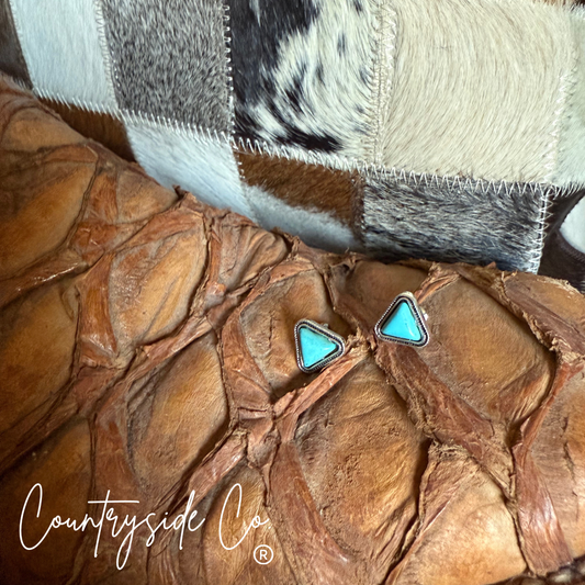 Turquoise Stud Earrings