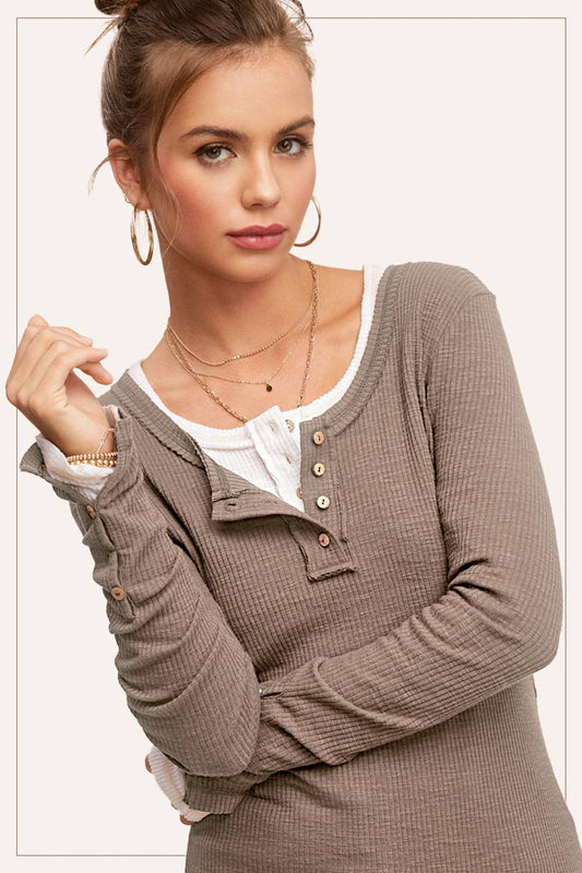 Rib + Ride Henley