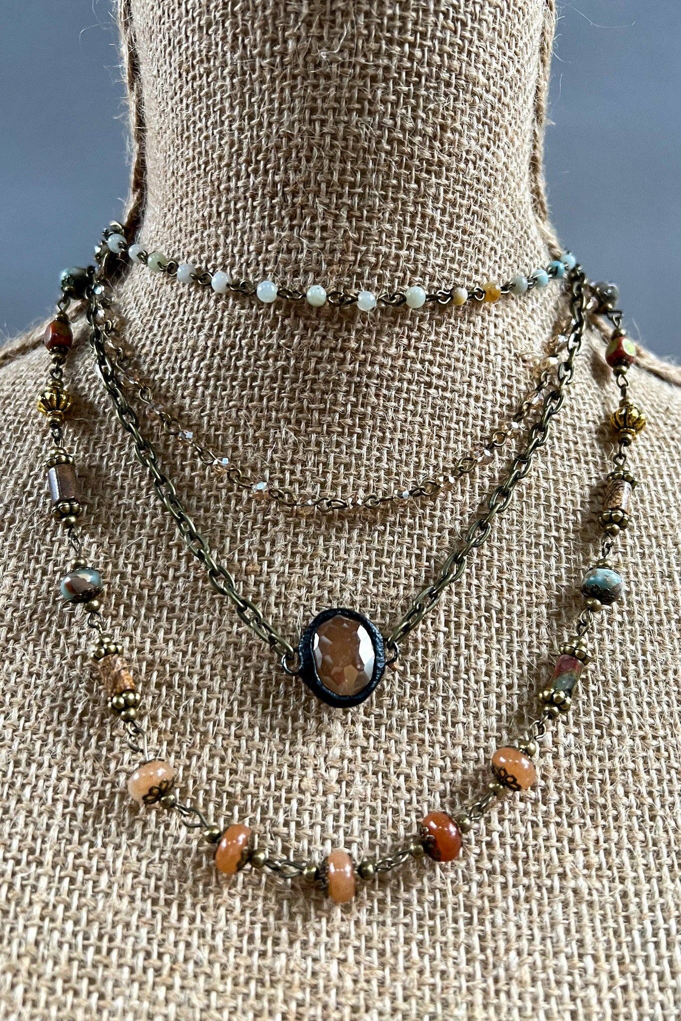 Dylan Designs - Justina Necklace: Multi