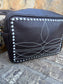 Boot Stitch Leather Purse