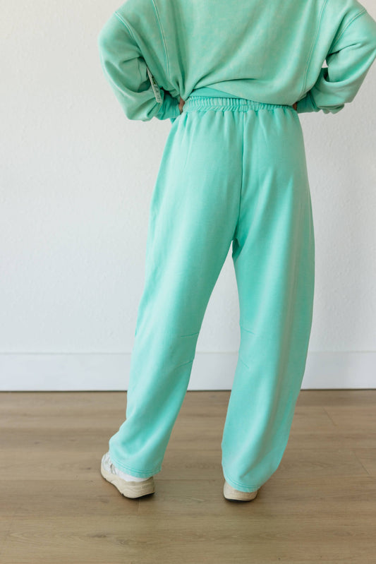 Mint Barrel Sweatpant