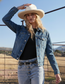 Most Wanted USA - Maximalist Silver Concho Western Buckle Leather Belt: Black / ML