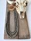 Boho Ranch Shop - 3 Layer Western Style Navajo Pearl Beaded Necklace Set