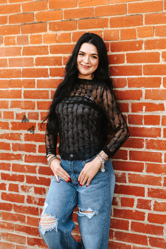 Lariat Lace *Midnight