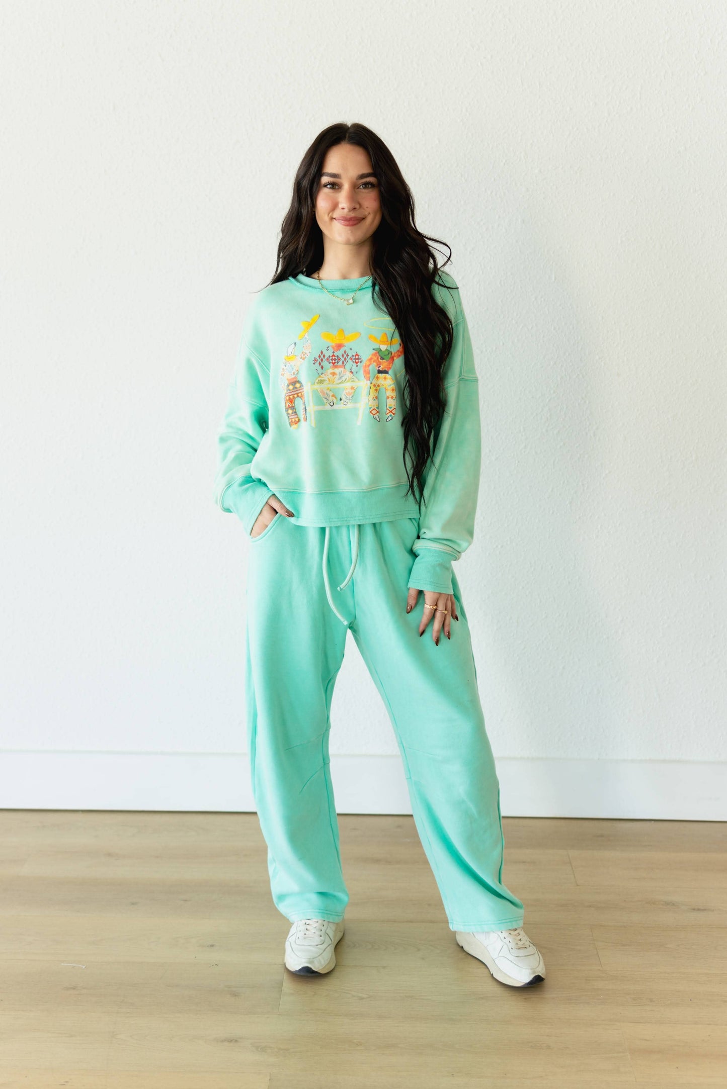 Mint Barrel Sweatpant