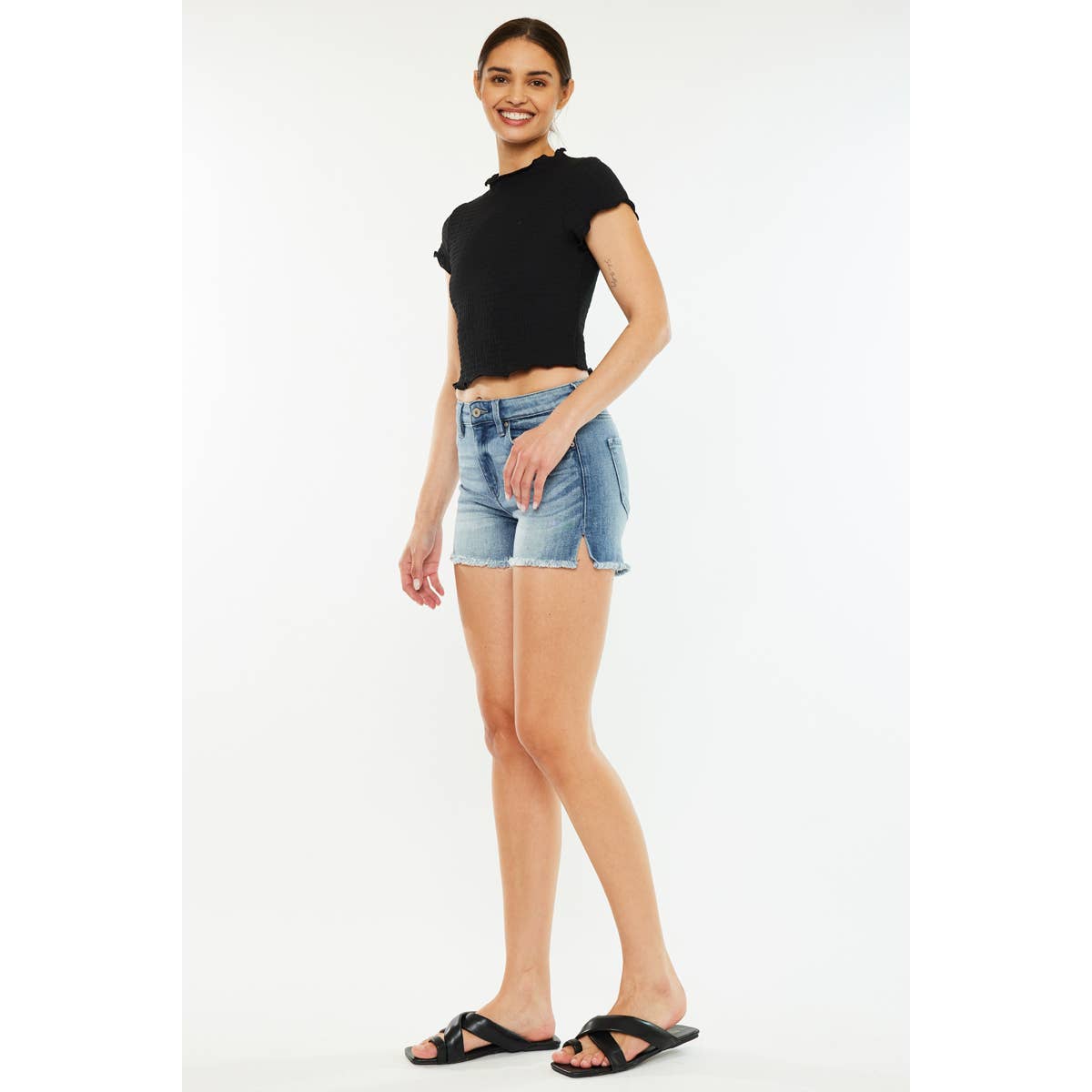 Levy High Rise Shorts