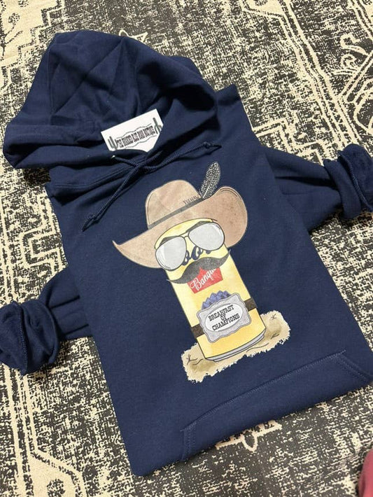 Breakfast of Champions Western Hoodie