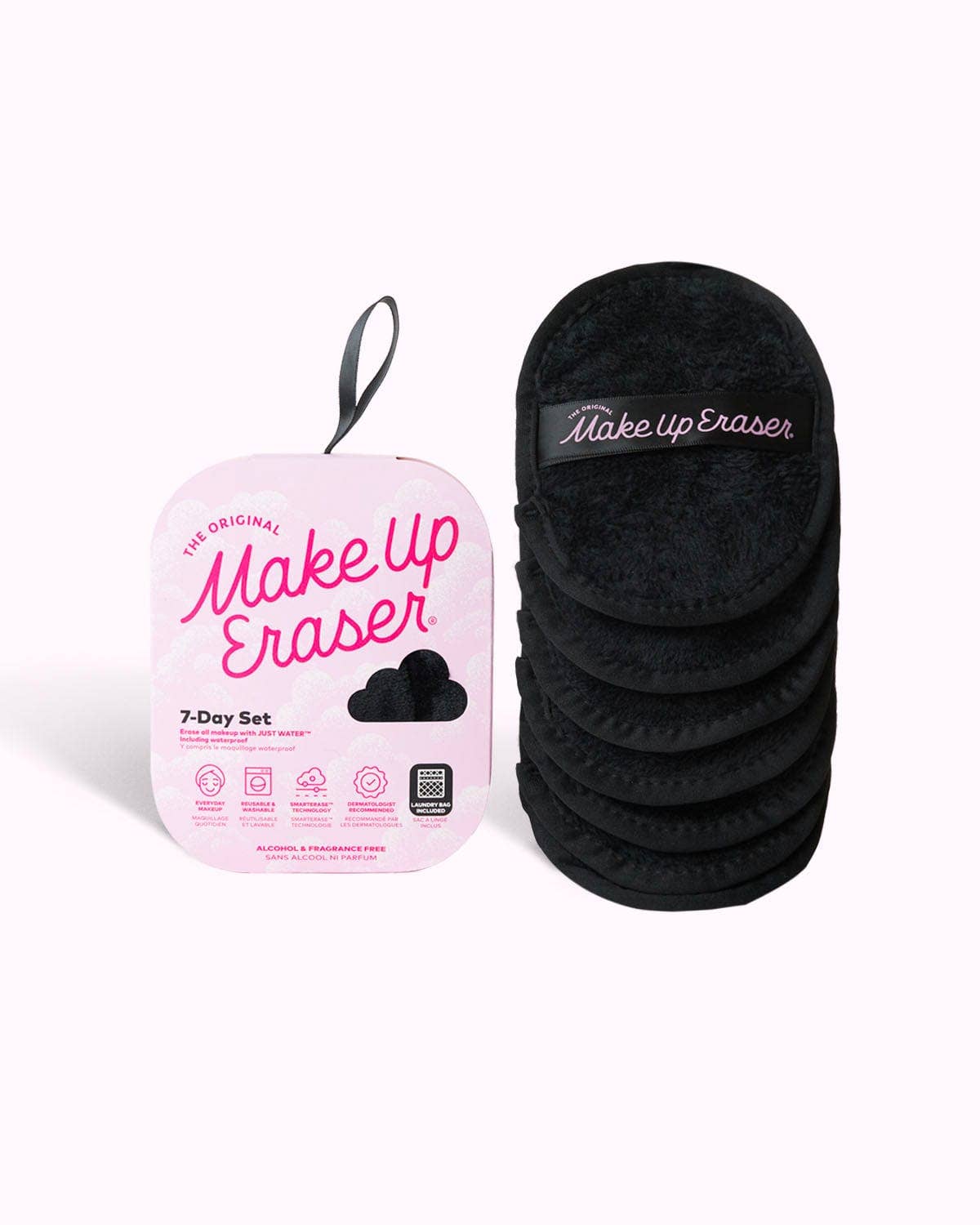 The Original MakeUp Eraser - Chic Black 7-Day Set | MakeUp Eraser