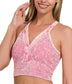 Washed Button V-Neck Tank