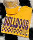 Checkered Faux Glitter Stars School Spirit Custom Tee