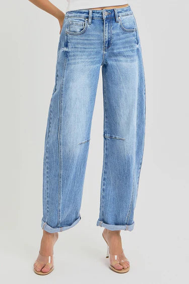 Caleb Risen Barrel Jeans