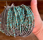 Blue-Green Turquoise Heishi Choker – 14"