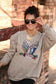 Faux Rhinestone Duck Sweatshirt