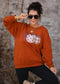 Plaid Floral Pumpkins Sweatshirt