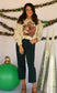 Santa Hugging Bull Sweatshirt