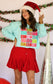 Ho Ho Ho Colorful Sweatshirt/Tee