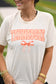 Tennessee Gingham Bow Tee