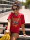 Chiefs Cherries Faux Sequins Tee