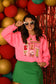 Merry Grinchmas Stamps Sweatshirt