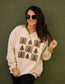 Checkered Camo Christmas Trees Tee / Sweatshirt