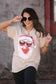 Bubblegum Santa Delta Tee